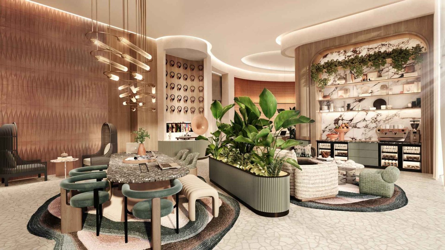 Квартира с 2 спальнями в W Residences JLT, Джумейра Лейк Тауэрс, ОАЭ № 63471