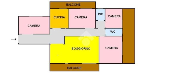 5-salle Appartement à Pomezia, Italy No. 90518 47