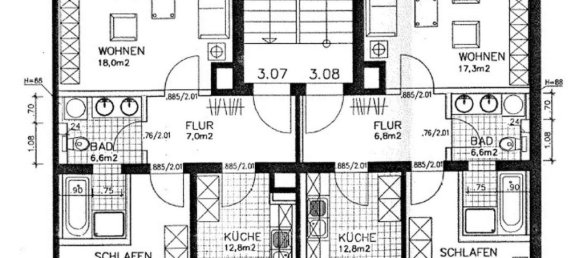 Квартира с 2 комнатами в Лейпциг, Германия № 87379 9