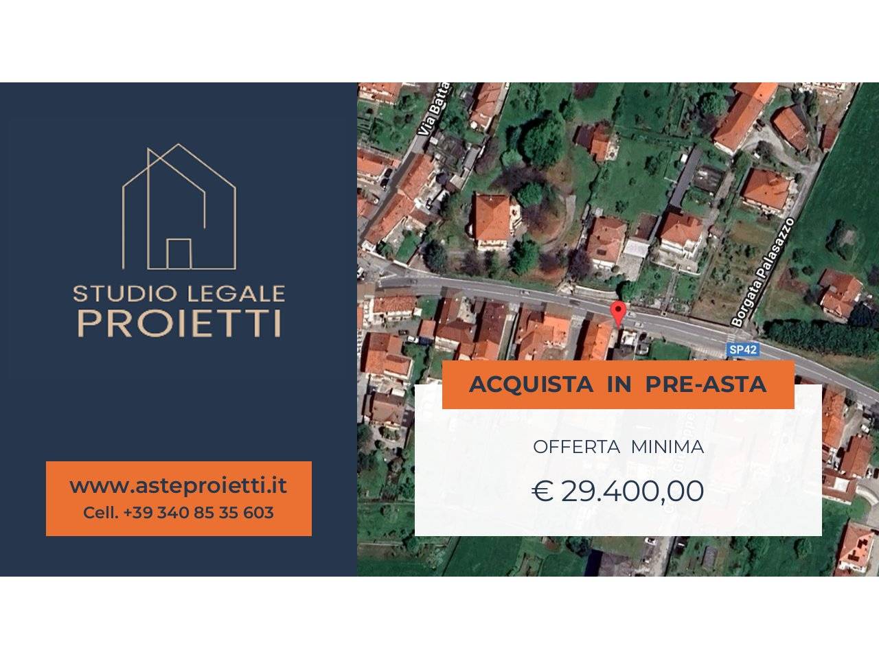 Studio in Rivara, Italy No. 302955