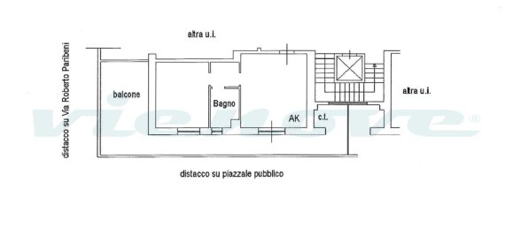 2 rooms Apartment in Rome, Italy No. 12286 20