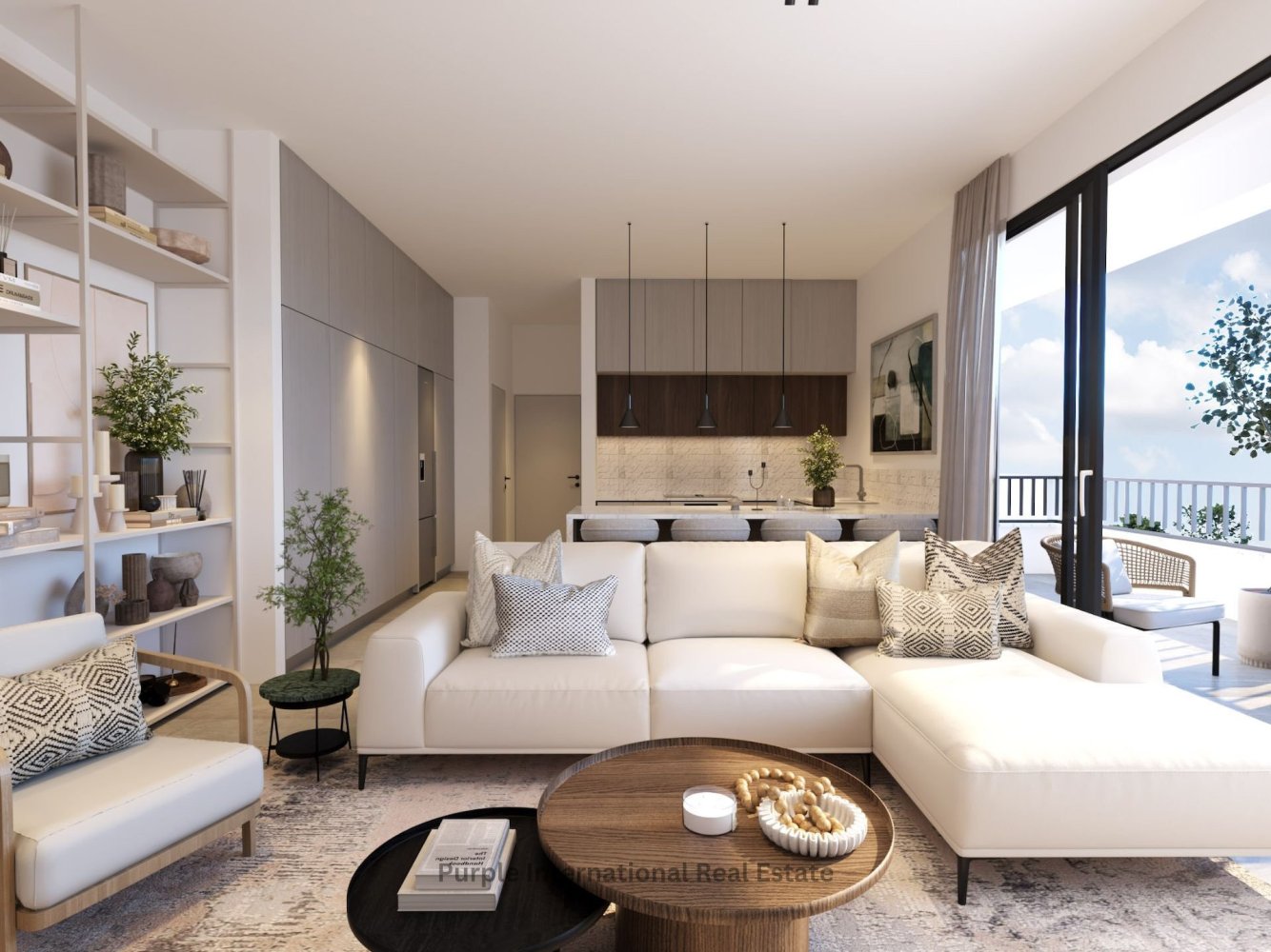 Квартира с 2 спальнями в Ороклини, Кипр № 17199