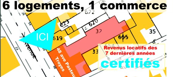 Edificio en Troyes, France 350 m² No. 92642 2