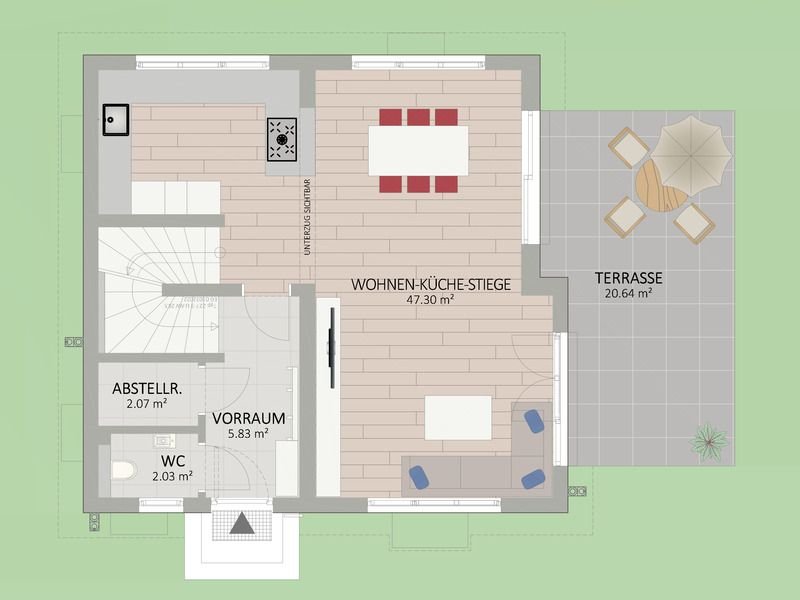 4-Zimmer Haus in Wien, Austria, Nr. 85517