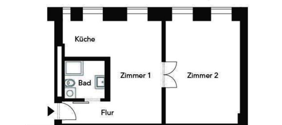 1 chambre Appartement à Schoneberg, Germany No. 48925 14