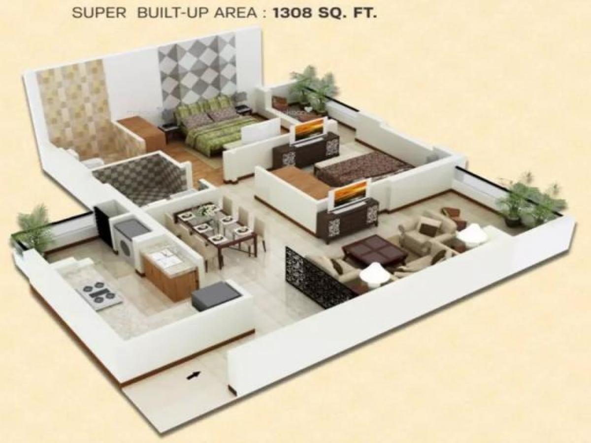 2 bedrooms House in Mohali, India No. 8738