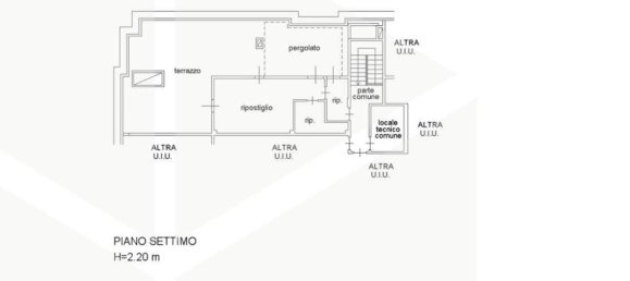 4 rooms Penthouse in Pero, Italy No. 23649 38