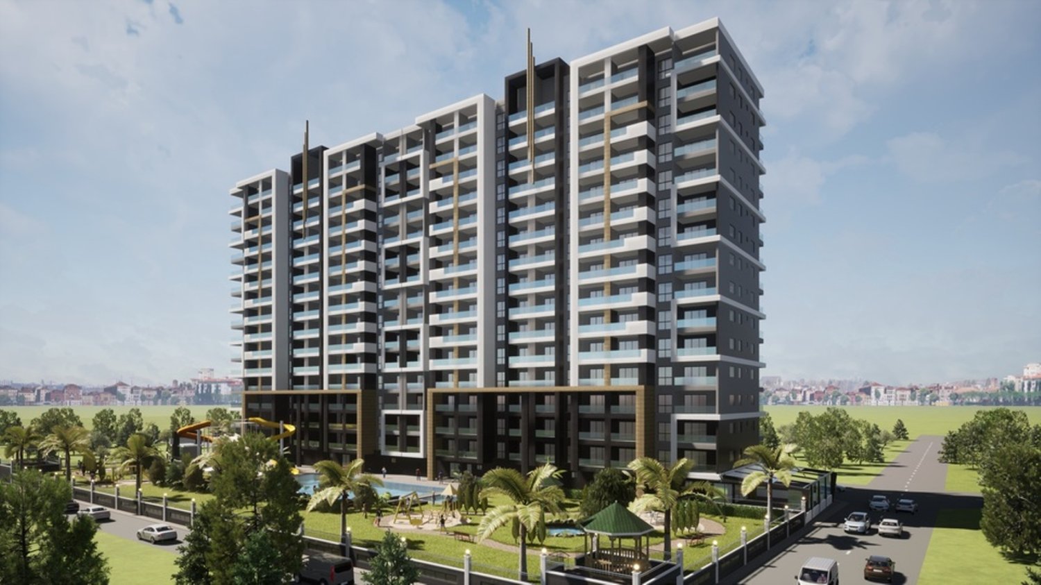 Apartment 1+1 in Mersin, Turkey No. 24338