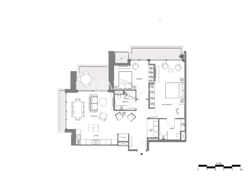 2 Schlafzimmer Wohnung in Sliema, Malta, Nr. 1302