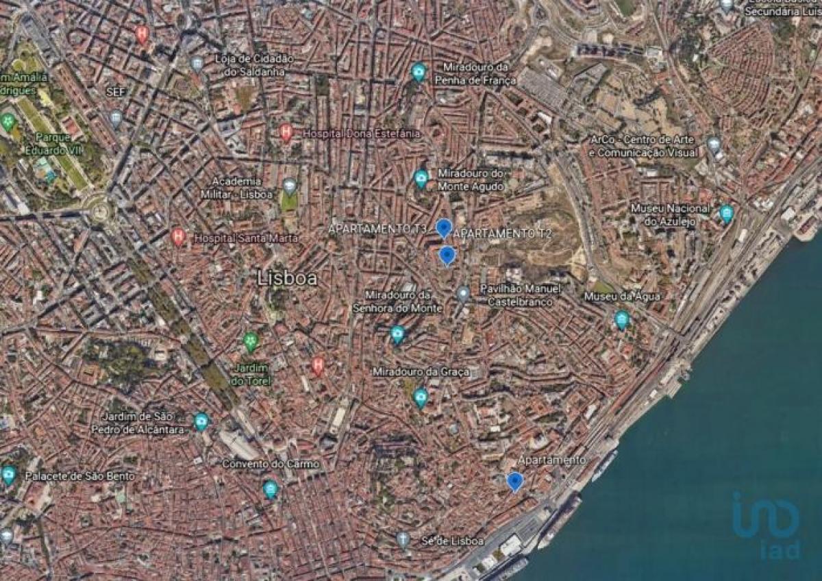 Apartamento de 3 dormitorios en Lisbon, Portugal No. 4399