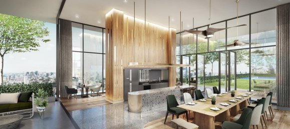 Apartamento com 1 quarto em condomínio em Bangkok, Thailand N.º 2404 15