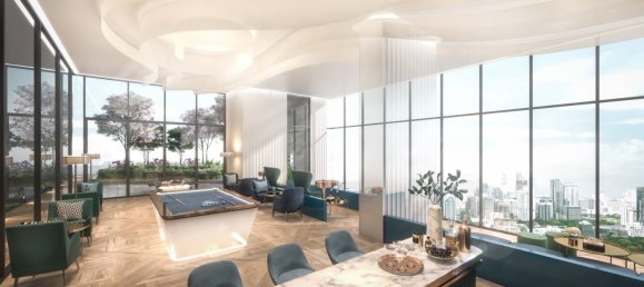 Apartamento com 1 quarto em condomínio em Bangkok, Thailand N.º 2404 14