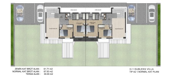 Villa 3+1 in Bodrum, Turkey No. 5260 28