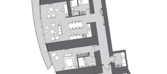 Квартира с 2 спальнями в Дубай Марина, ОАЭ № 121351 10