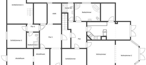 13 rooms House in Hanover, Germany No. 142824 19