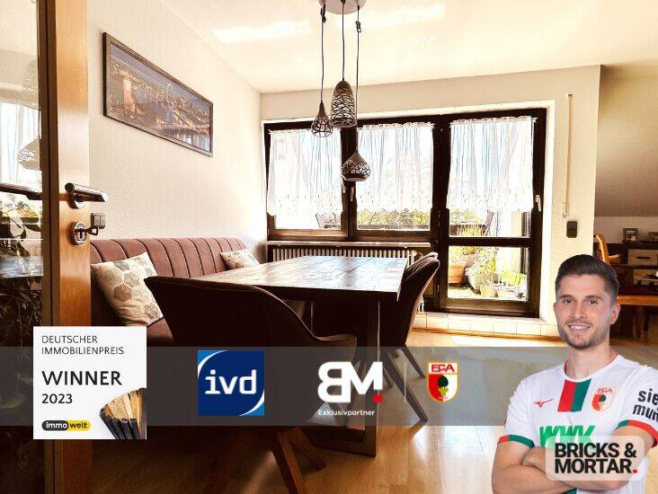 3 rooms Duplex in Augsburg, Germany No. 328333