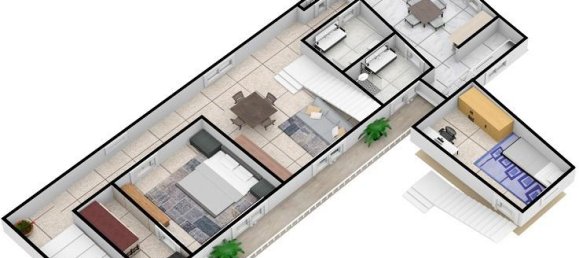 4 rooms Apartment in Naples, Italy No. 1769 28