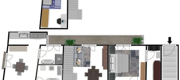 4 rooms Apartment in Naples, Italy No. 1769 29