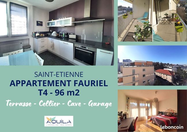 3 bedrooms Apartment in Saint-Etienne, France No. 307503