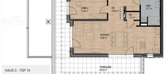 3 rooms Penthouse in Feldkirchen bei Mattighofen, Austria No. 203307 11