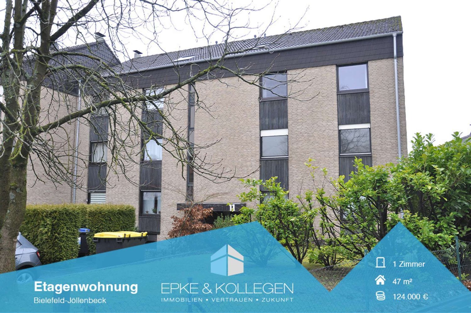 1 Schlafzimmer Wohnung in Bielefeld, Germany, Nr. 238747