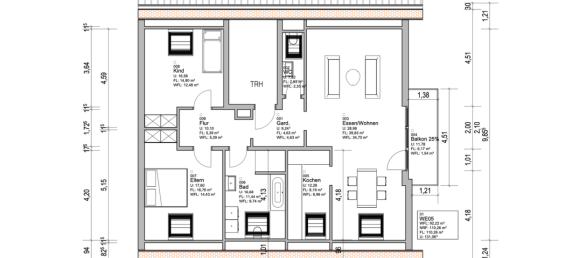 Apartamento de 2 dormitorios en Aschaffenburg, Germany No. 351078 16