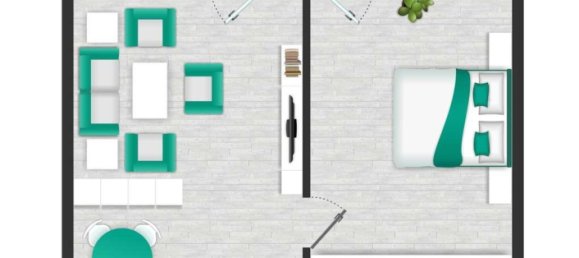 2-salle Appartement à Leipzig, Germany No. 285415 19