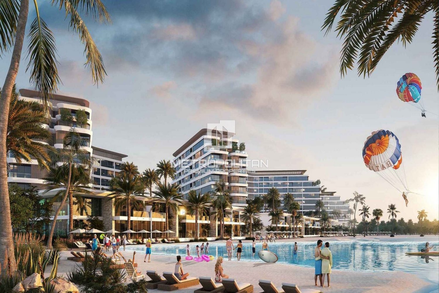 Apartamento T2 em Umm Al Quwain Marina, UAE N.º 122445