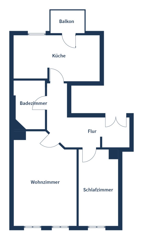 Apartamento T1 em Leipzig, Germany N.º 36992