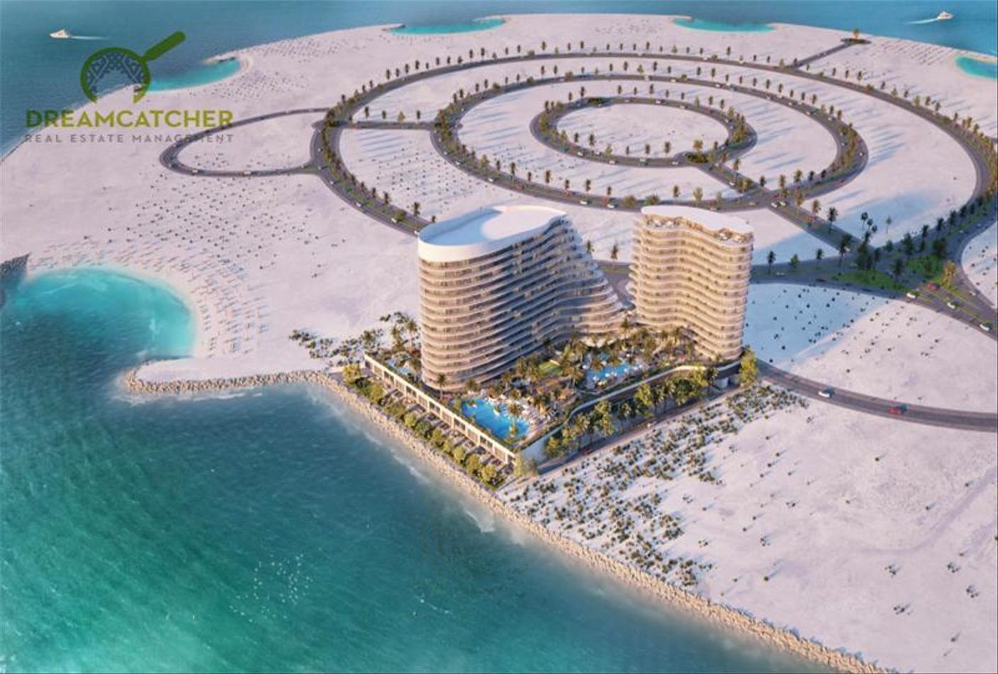 59m² Apartment in THE BEACH RESIDENCES, Al Marjan Island, UAE No. 116379