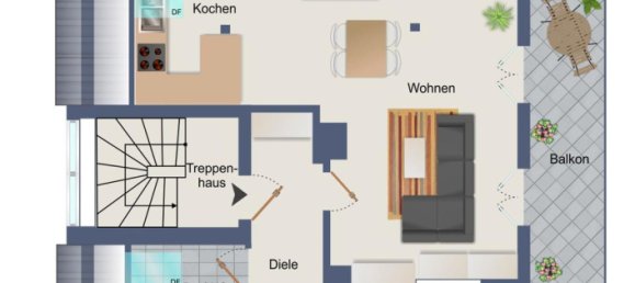 2 غرف نوم شقة في Weilheim-Schongau, Germany رقم 227408 20