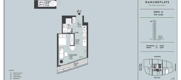 استوديو في Vienna, Austria رقم 1653 2