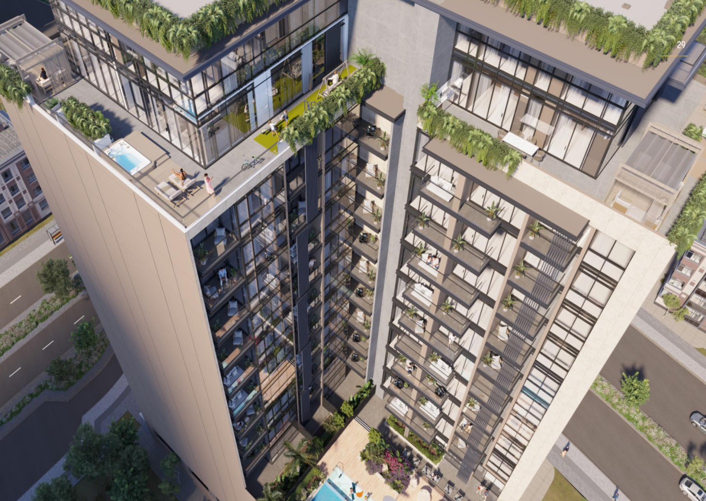 Apartamento T1 em Dubai, UAE N.º 38133