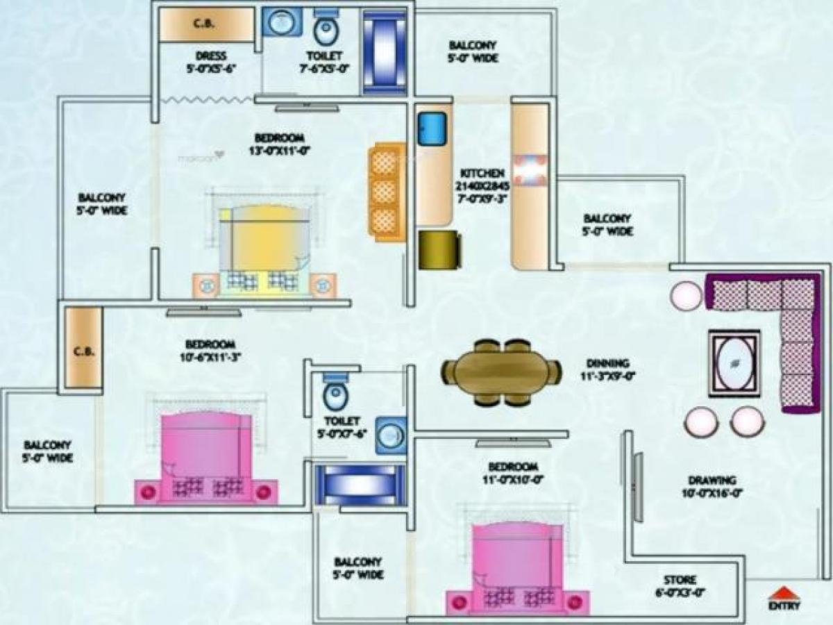3 bedrooms House in Noida, India No. 67194