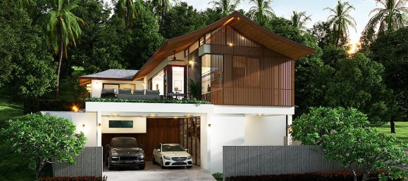 3 dormitorios villa en venta en Ko Samui, Surat Thani, Southern Thailand, Thailand № 78609 8