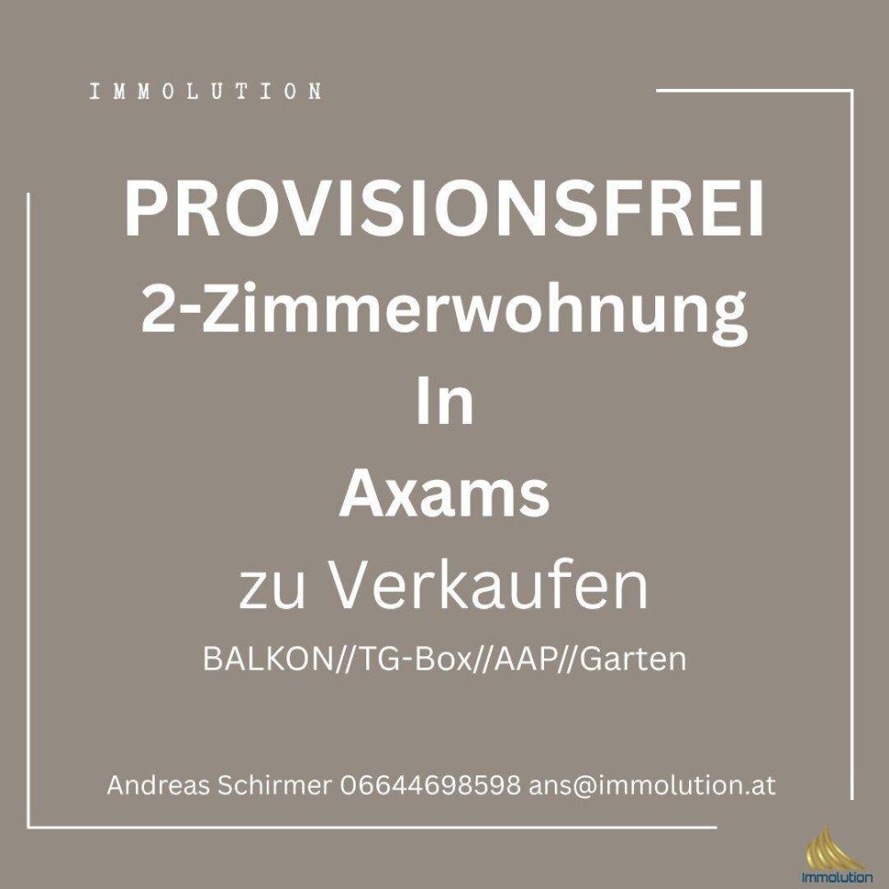 2 rooms Apartment in Axams, Austria No. 209810