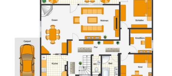 3 غرف نوم بنغالو في Wetteraukreis, Germany رقم 67099 12