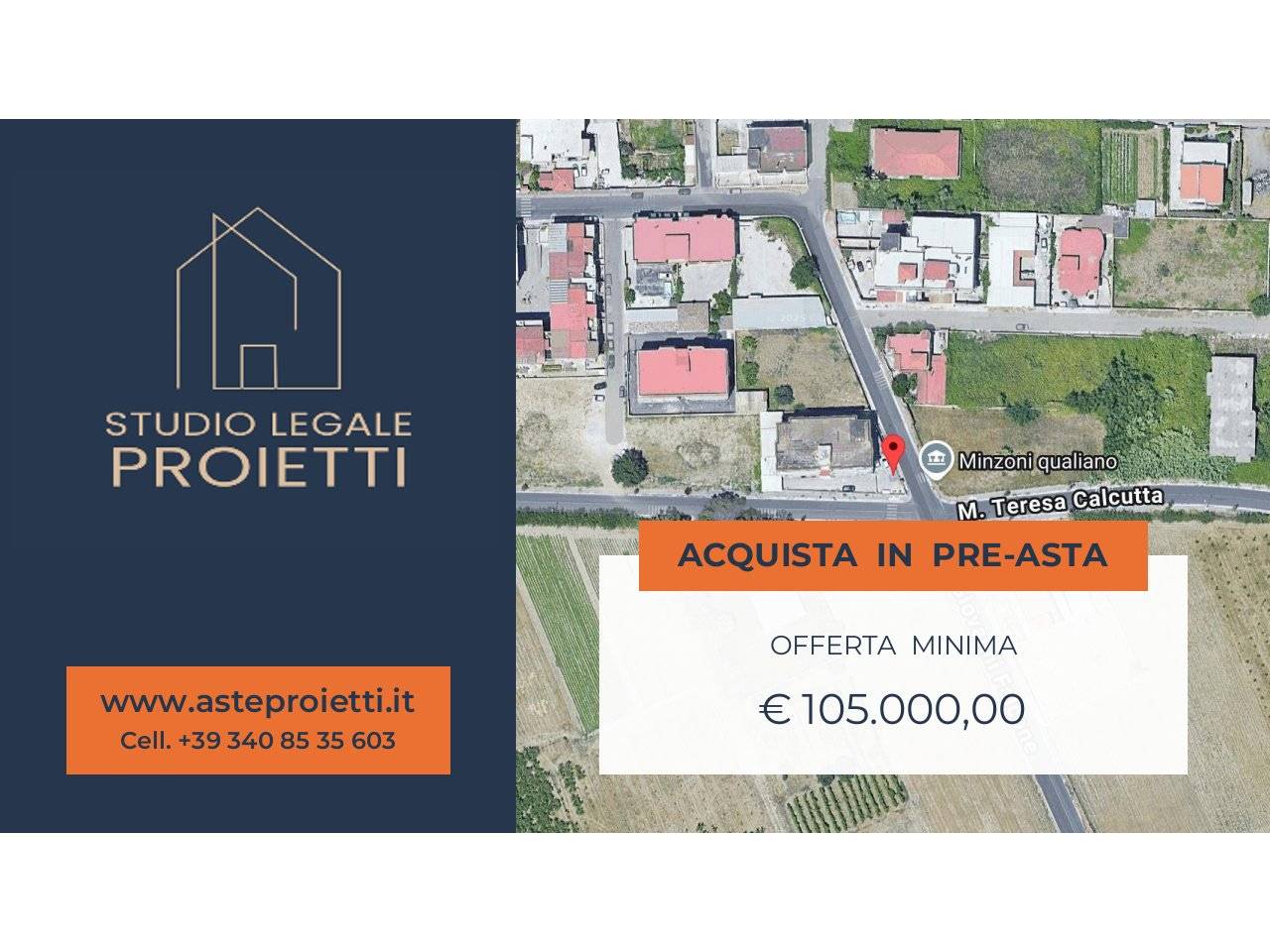 Apartamento de 2 dormitorios en Qualiano, Italy No. 296257