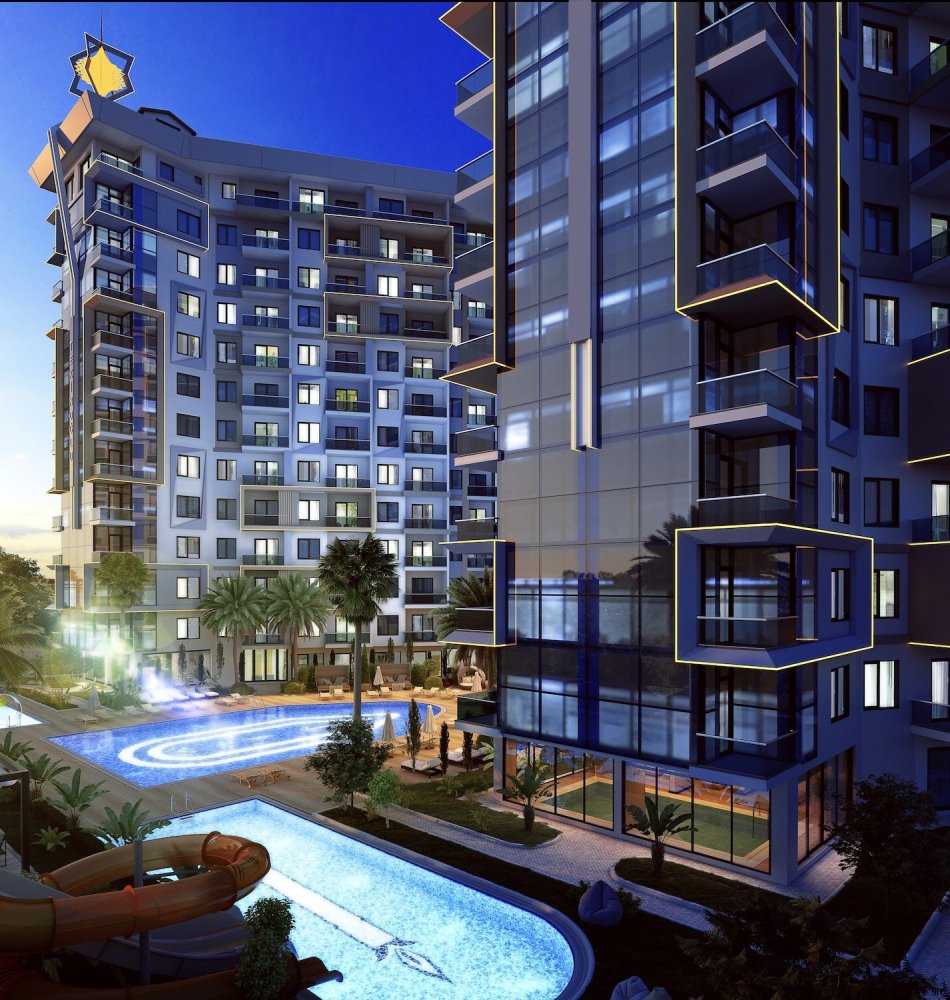 Wohnung 1+1 in Alanya, Turkey, Nr. 25032