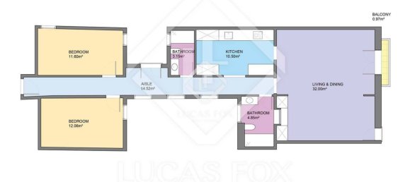 Apartamento T2 em Ciutat Vella, Spain N.º 149494 29