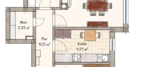 Apartamento de 1 dormitorio en Dresden, Germany No. 20440 14