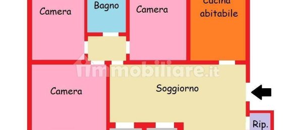 3 chambres Appartement à Caravaggio, Italy No. 131732 17