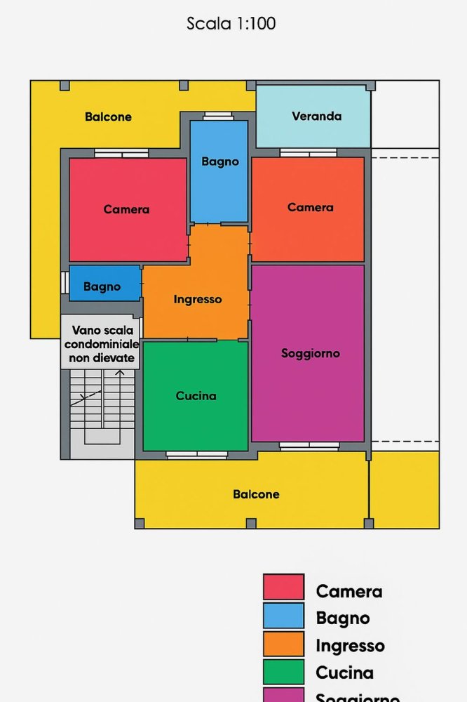 4 bedrooms Apartment in San Colombano Belmonte, Italy No. 380294