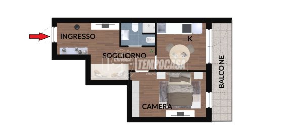 2 rooms Apartment in Fermo, Italy No. 258130 14