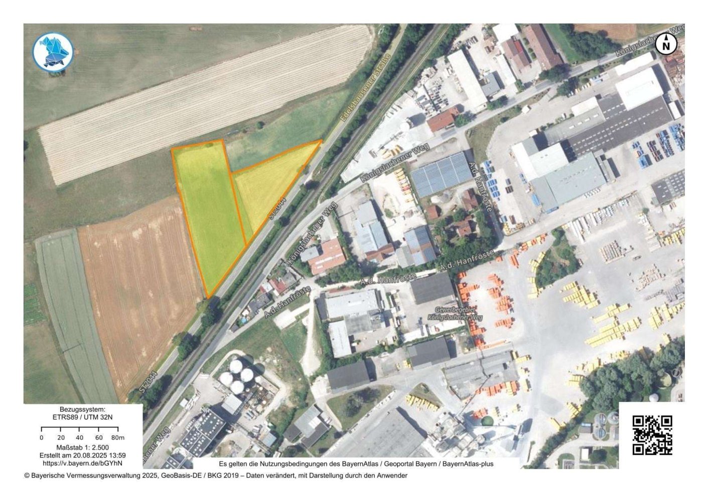  قطعة أرض في Neuburg-Schrobenhausen, Germany رقم 327660