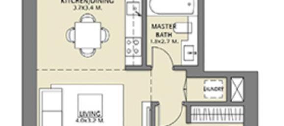 1 غرف نوم شقة في DOWNTOWN VIEWS 2, دبي, UAE رقم 61199 4