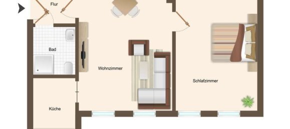 2 Schlafzimmer Wohnung in Dresden, Germany, Nr. 244526 7