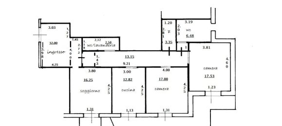 Квартира с 3 комнатами в Скафати, Италия № 37607 29