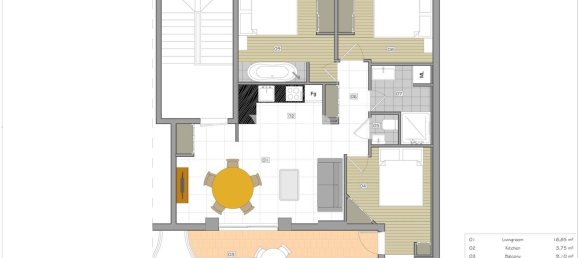 3 غرف نوم شقة في Quarteira, Portugal رقم 291394 34