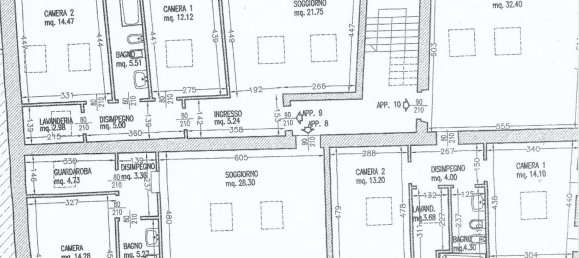 Apartamento de 3 divisões em Cividate al Piano, Italy N.º 6068 12